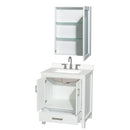 Sheffield 30" Free Standing Single Basin Vanity Set with Cabinet, Quartz Vanity Top, and Medicine Cabinet - image 13