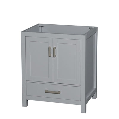 Sheffield 30" Single Free Standing Vanity Cabinet Only - Less Vanity Top - image 1