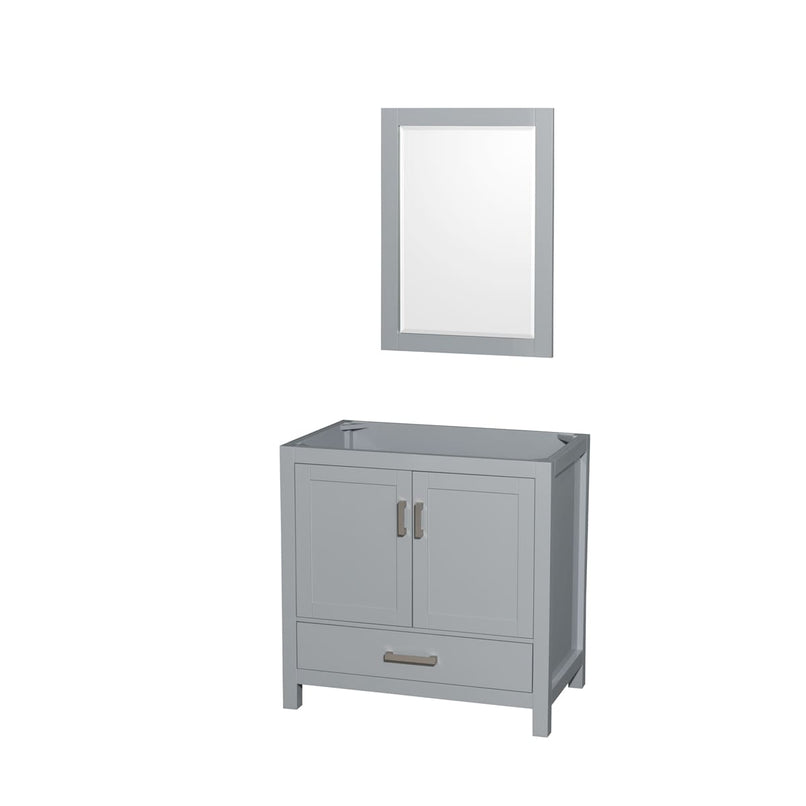 Sheffield 36" Single Free Standing Vanity Cabinet - Less Vanity Top - image 1