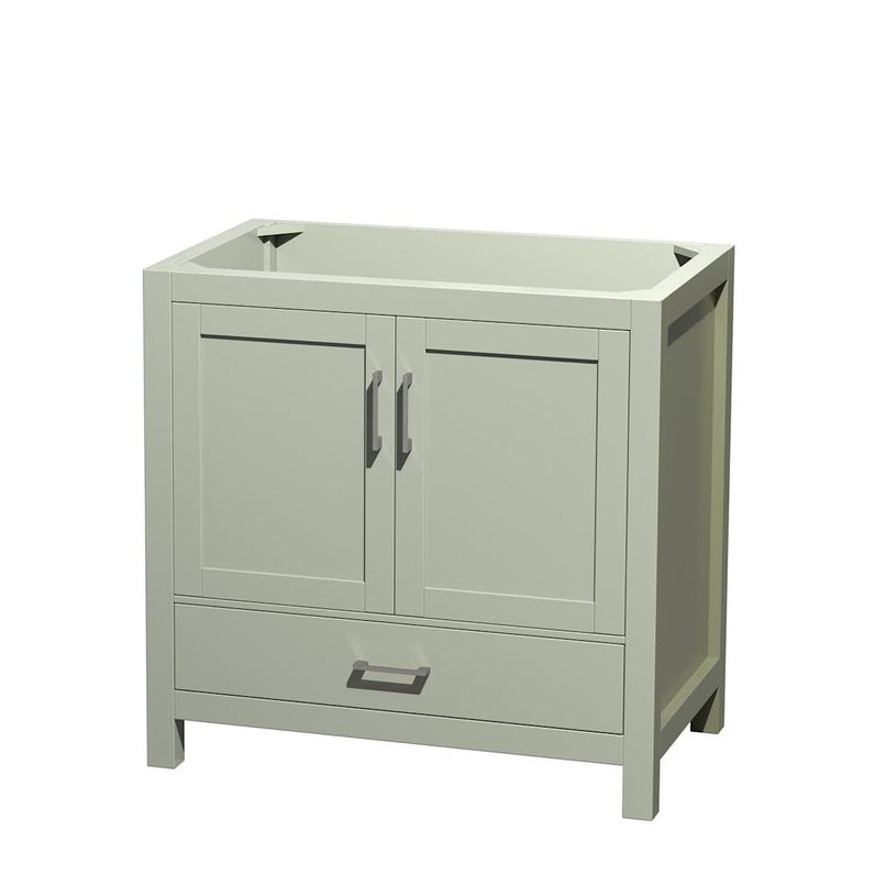 Sheffield 36" Single Free Standing Vanity Cabinet Only - Less Vanity Top - image 1