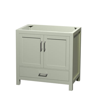 Sheffield 36" Single Free Standing Vanity Cabinet Only - Less Vanity Top - image 1
