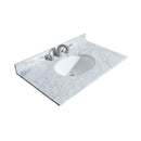 Sheffield 36" Free Standing Single Basin Vanity Set with Cabinet, Marble Vanity Top, and Framed Mirror - image 6