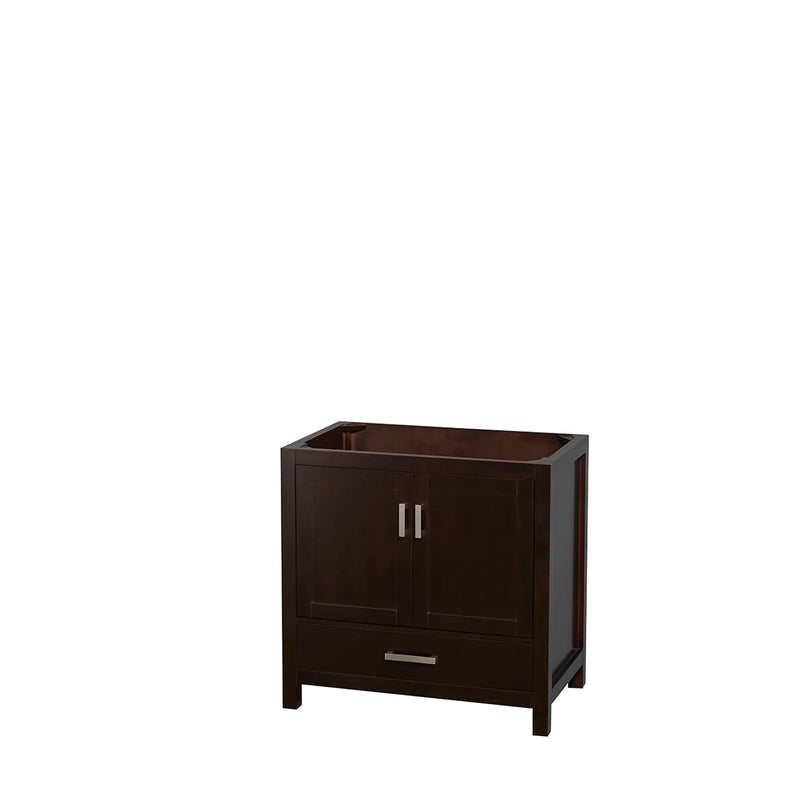 Sheffield 36" Free Standing Single Basin Vanity Set with Cabinet, Marble Vanity Top, and Medicine Cabinet - image 17