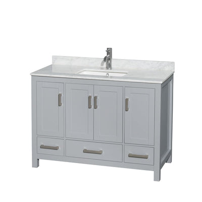 Sheffield 48" Free Standing Single Basin Vanity Set with Cabinet and Vanity Top - image 1