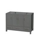 Sheffield 48" Hardwood Vanity Cabinet Only - Less Vanity Top - image 1