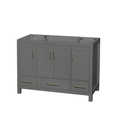 Sheffield 48" Hardwood Vanity Cabinet Only - Less Vanity Top - image 1