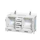 Sheffield 60" Free Standing Double Basin Vanity Set with Cabinet and Quartz Vanity Top - image 5