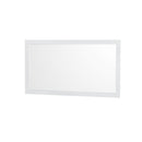 Sheffield 60" Free Standing Double Basin Vanity Set with Wood Cabinet, Marble Vanity Top, and Framed Mirror - image 3