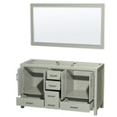 Sheffield 60" Double Free Standing Vanity Cabinet - Less Vanity Top - image 7