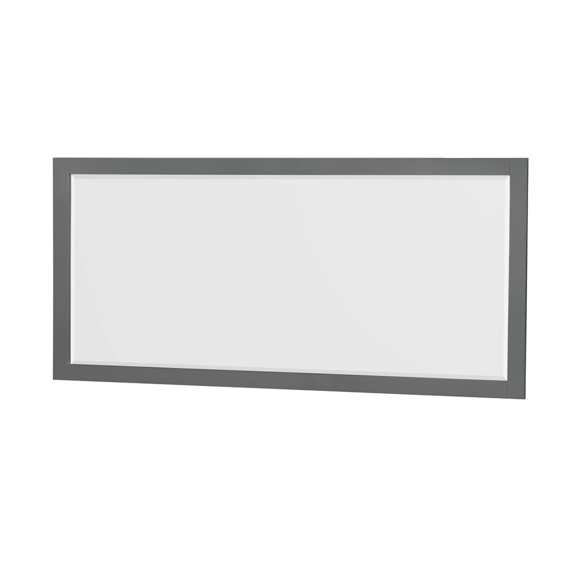 Sheffield 72" Free Standing Double Basin Vanity Set with Cabinet, Cultured Marble Vanity Top, and Framed Mirror - image 10