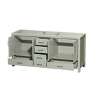 Sheffield 71" Double Free Standing Vanity Cabinet Only - Less Vanity Top - image 3