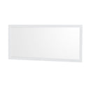 Sheffield 72" Free Standing Double Basin Vanity Set with Cabinet, Marble Vanity Top, and Framed Mirror - image 12