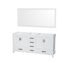 Sheffield 71" Double Free Standing Vanity Cabinet - Less Vanity Top - image 1