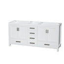 Sheffield 71" Double Freestanding Hardwood Vanity Cabinet Only - Less Vanity Top - image 1