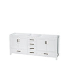 Sheffield 80" Free Standing Double Basin Vanity Set with Cabinet and Marble Vanity Top - image 9