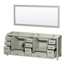 Sheffield 84" Double Free Standing Vanity Cabinet - Less Vanity Top - image 2