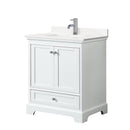 Deborah 30" Free Standing Single Basin Vanity Set with Cabinet and Quartz Vanity Top - image 10