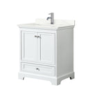 Deborah 30" Free Standing Single Basin Vanity Set with Cabinet and Quartz Vanity Top - image 11