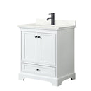 Deborah 30" Free Standing Single Basin Vanity Set with Cabinet and Quartz Vanity Top - image 15