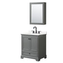 Deborah 30" Free Standing Single Basin Vanity Set with Cabinet, Quartz Vanity Top, and Medicine Cabinet - image 17