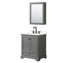 Deborah 30" Free Standing Single Basin Vanity Set with Cabinet, Quartz Vanity Top, and Medicine Cabinet - image 18