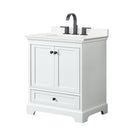 Deborah 30" Free Standing Single Basin Vanity Set with Cabinet and Quartz Vanity Top - image 12