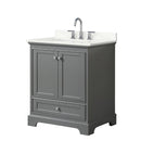 Deborah 30" Free Standing Single Basin Vanity Set with Cabinet and Quartz Vanity Top - image 15