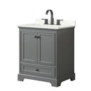 Deborah 30" Free Standing Single Basin Vanity Set with Cabinet and Quartz Vanity Top - image 17