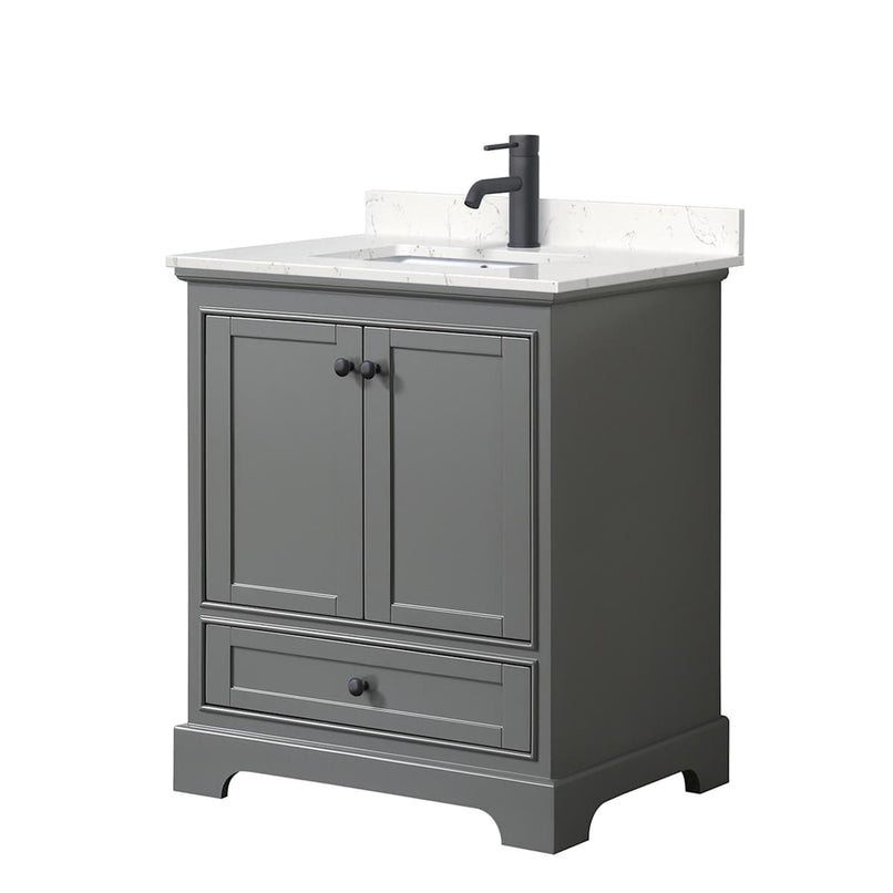 Deborah 30" Free Standing Single Basin Vanity Set with Cultured Marble Vanity Top - image 2