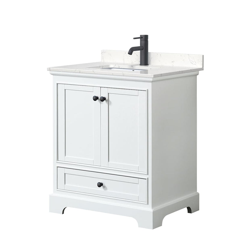 Deborah 30" Free Standing Single Basin Vanity Set with Cultured Marble Vanity Top - image 7