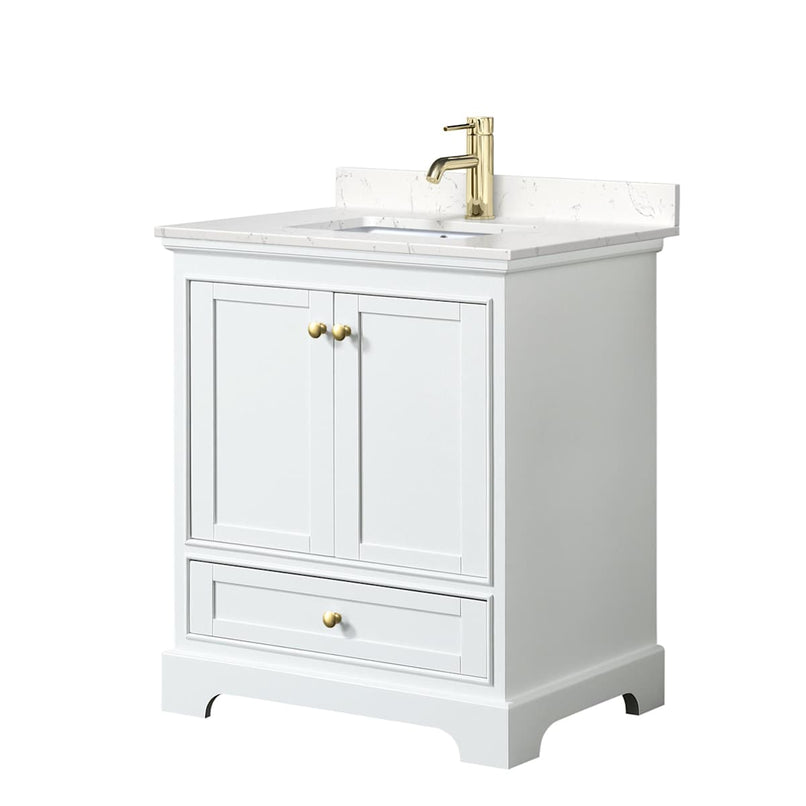Deborah 30" Free Standing Single Basin Vanity Set with Cultured Marble Vanity Top - image 12