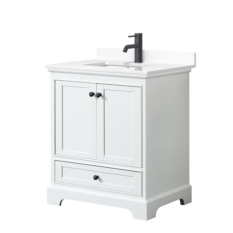 Deborah 30" Free Standing Single Basin Vanity Set with Cultured Marble Vanity Top - image 13