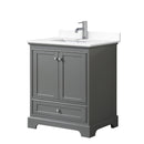 Deborah 30" Free Standing Single Basin Vanity Set with Cultured Marble Vanity Top - image 14