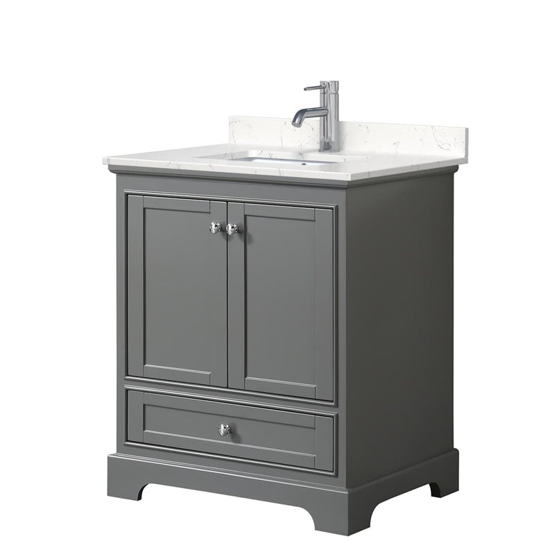 Deborah 30" Free Standing Single Basin Vanity Set with Cultured Marble Vanity Top - image 15