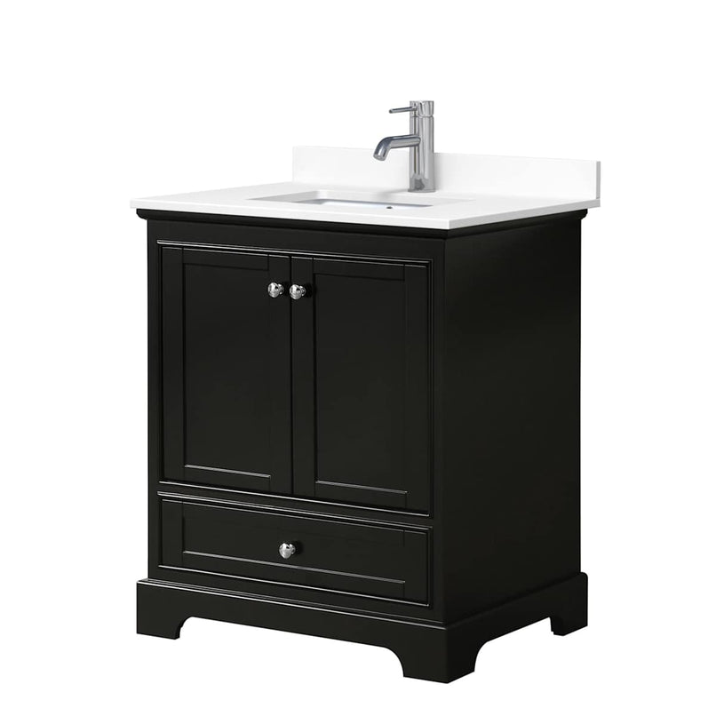 Deborah 30" Free Standing Single Basin Vanity Set with Cultured Marble Vanity Top - image 17