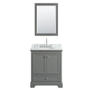 Deborah 30" Free Standing Single Vanity Set with Wood Cabinet, Marble Vanity Top, and Medicine Cabinet - image 13