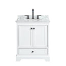 Deborah 30" Free Standing Single Vanity Set with Wood Cabinet and Marble Vanity Top - image 10