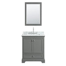 Deborah 30" Free Standing Single Vanity Set with Wood Cabinet, Marble Vanity Top, and Medicine Cabinet - image 14