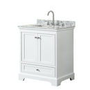 Deborah 30" Free Standing Single Vanity Set with Wood Cabinet and Marble Vanity Top - image 9