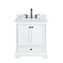 Deborah 30" Free Standing Single Vanity Set with Wood Cabinet and Marble Vanity Top - image 11