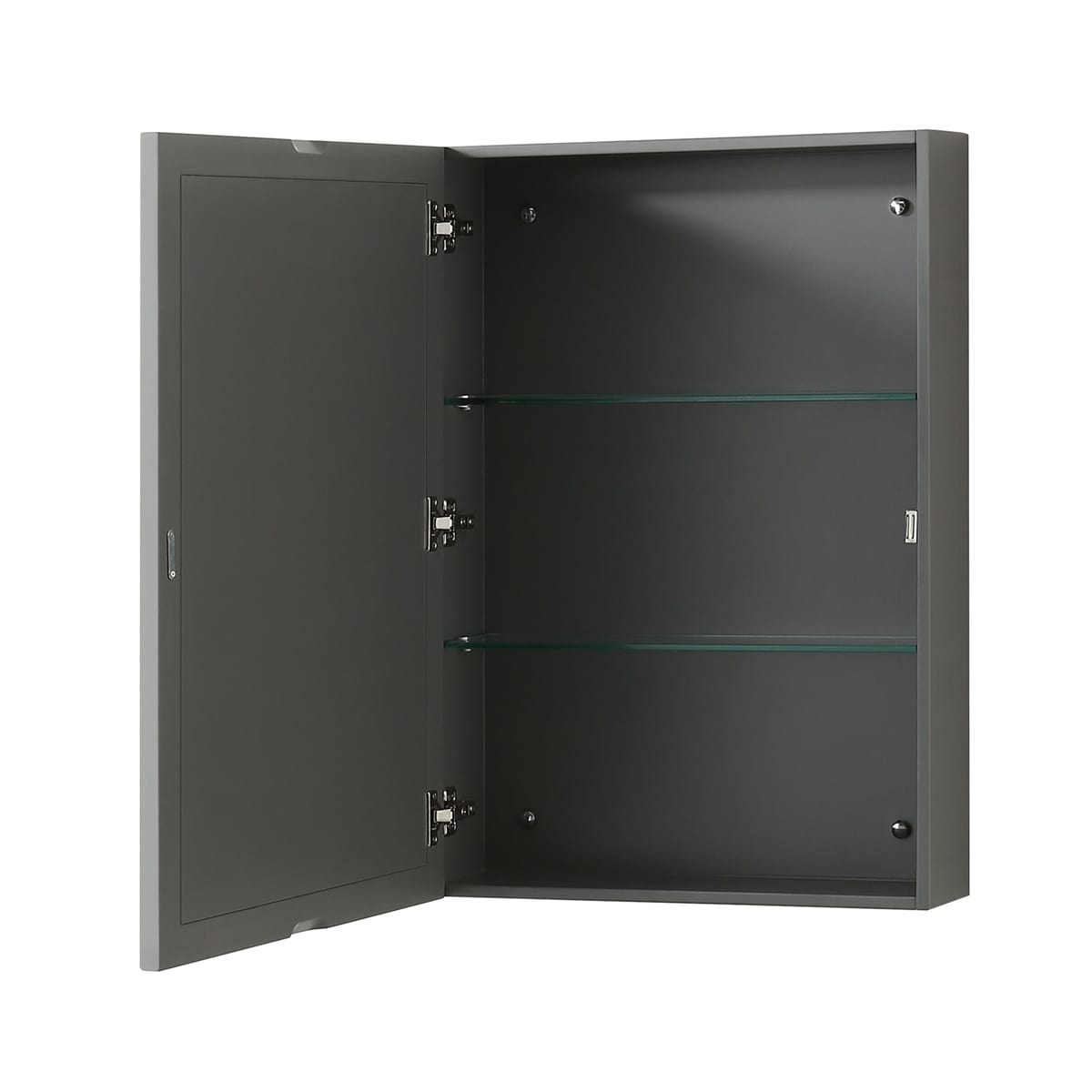 Deborah 29-1/4" Free Standing Single Wood Vanity Cabinet Only with Mirror - Less Vanity Top - image 6