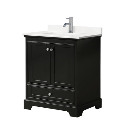 Deborah 30" Free Standing Single Basin Vanity Set with Cabinet and Quartz Vanity Top - image 1
