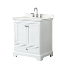 Deborah 30" Free Standing Single Basin Vanity Set with Cabinet and Quartz Vanity Top - image 1