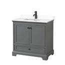 Deborah 36" Free Standing Single Basin Vanity Set with Cultured Marble Vanity Top - image 16