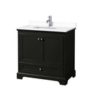 Deborah 36" Free Standing Single Basin Vanity Set with Cultured Marble Vanity Top - image 17