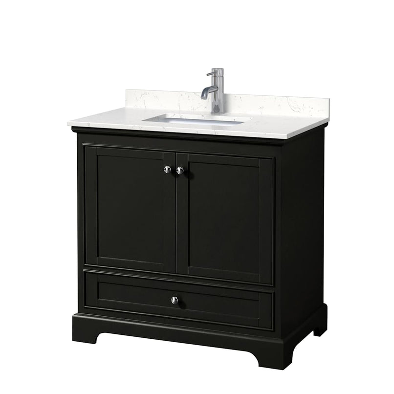 Deborah 36" Free Standing Single Basin Vanity Set with Cultured Marble Vanity Top - image 18
