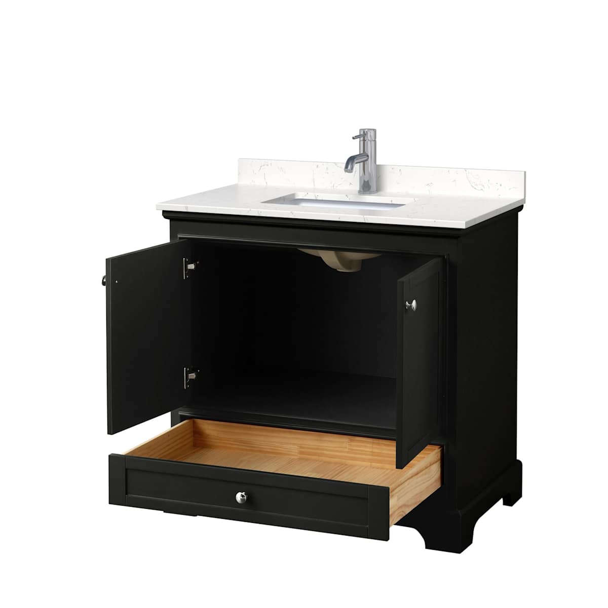 Deborah 36" Free Standing Single Basin Vanity Set with Cultured Marble Vanity Top - image 21