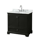 Deborah 36" Free Standing Single Vanity Set with Wood Cabinet and Marble Vanity Top - image 11