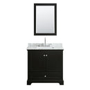 Deborah 36" Free Standing Single Vanity Set with Wood Cabinet, Marble Vanity Top, and Medicine Cabinet - image 19