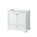 Deborah 35-1/4" Free Standing Single Wood Vanity Cabinet Only - Less Vanity Top - image 1
